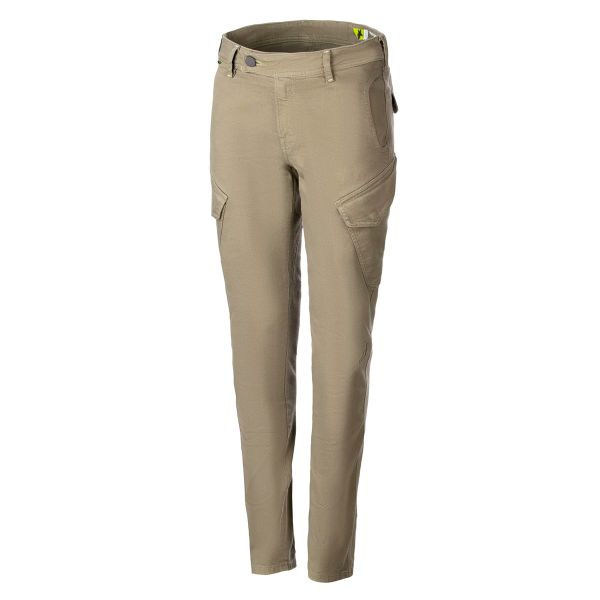 Jeans Alpinestars Calibre Mujer Tech Riding Verde militar