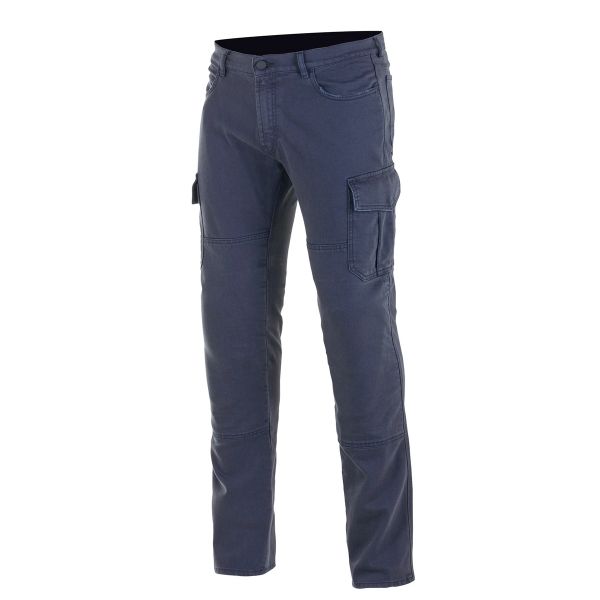 Jeans Alpinestars Cargo Riding Azul Envejecido