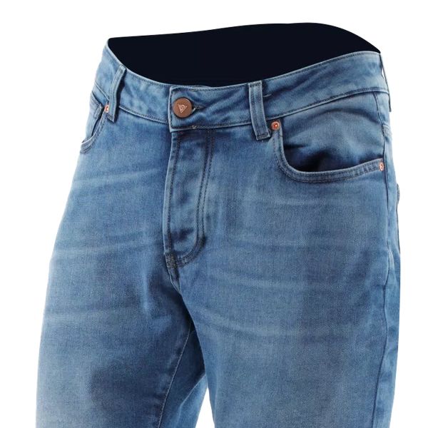 Dainese 5-Pocket Denim Regular Tapered Pants Light Blue