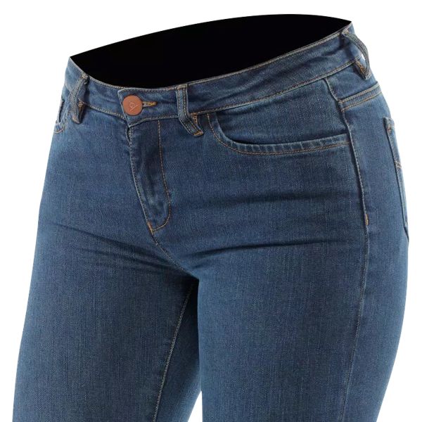 Dainese 5-Pocket Denim Stretch Slim Pants Blue