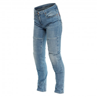 Jeans Dainese Denim Stone Slim Lady Light Blue