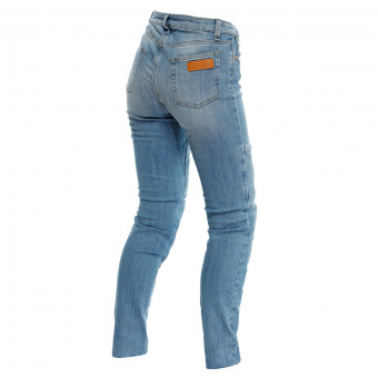 Dainese Denim Stone Slim Lady Light Blue