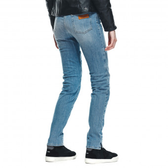 Dainese Denim Stone Slim Lady Light Blue