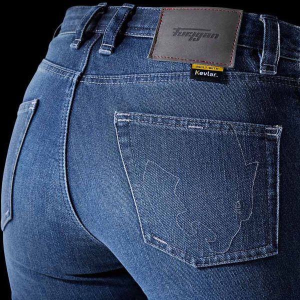 Furygan Kate X Kevlar St Medium Blue