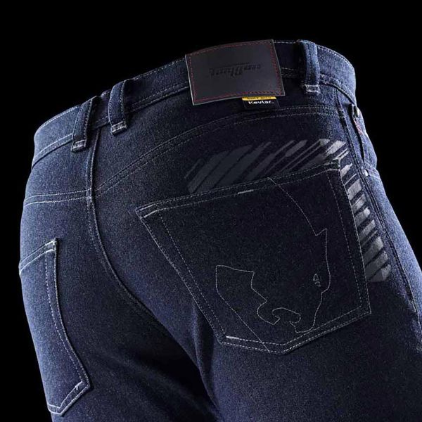 Furygan Tyron X Kevlar Slim Dark Blue