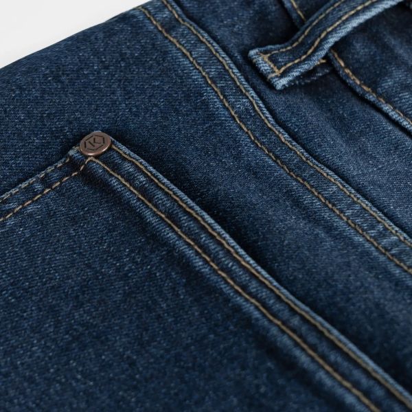 Knox Kirkstone Straight Regular Stone Wash Indigo