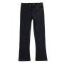 Jeans Knox Mujer Cartmel Kick Flare Regular Envejecido Negro �xido