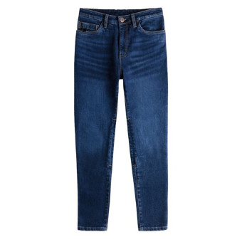 Jeans Knox Mujer Colton Skinny Regular Stone Wash Indigo