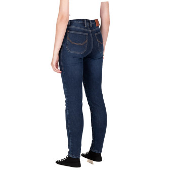 Knox Mujer Colton Skinny Regular Stone Wash Indigo
