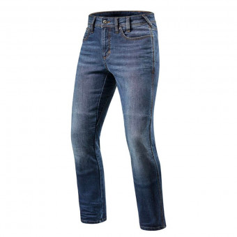 Jeans REV'IT Brentwood Azul Clsico Descolorido