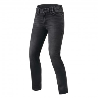 Jeans REV'IT Victoria Ladies Gris Medio Descolorido