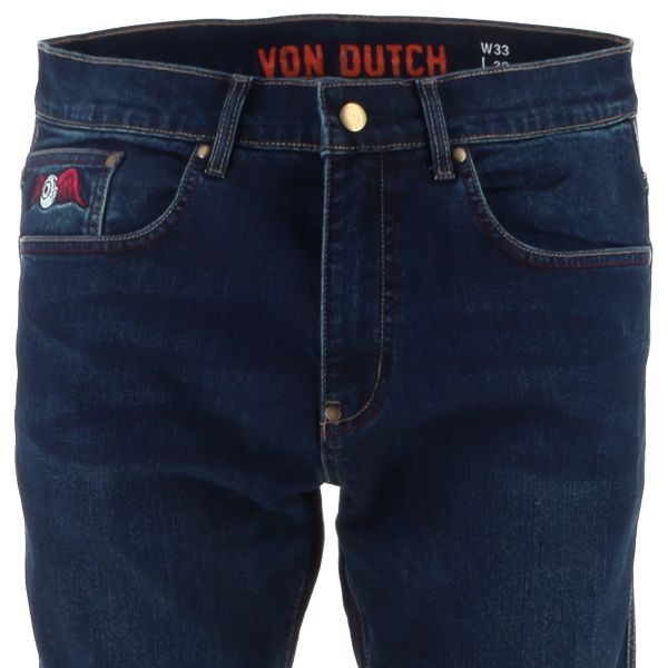 Von Dutch Basic Denim Stretch Azul Sucio