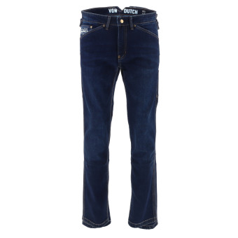 Jeans Von Dutch Carter Denim Stretch Azul Crudo