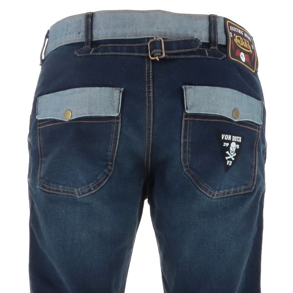 Von Dutch Eden Denim Stretch Azul Sucio