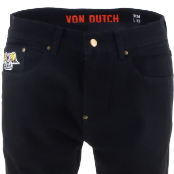 Von Dutch Mustang Denim Stretch Negro