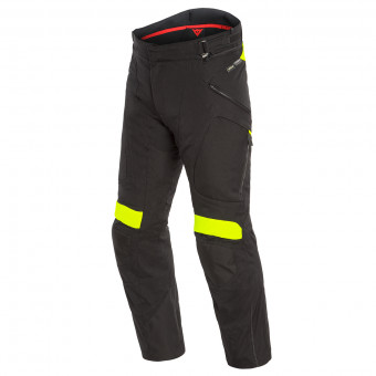 Pantalones moto Dainese Dolomiti Gore-Tex Pants Black Fluo Yellow