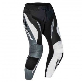 Pantalones moto Ixon Falcon Pant Negro Blanco Gris