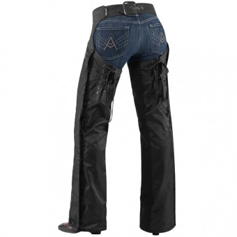 Pantalones moto ICON Hella Textile Chaps