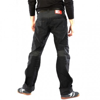 Pantalones moto Esquad Strong Deep Black
