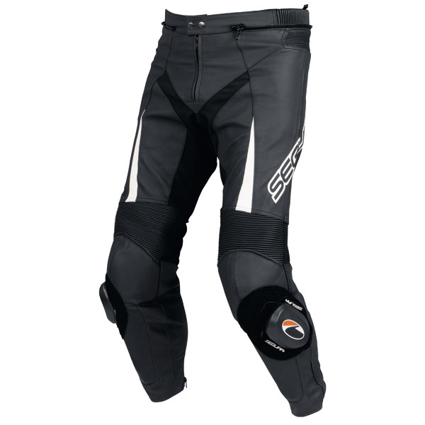 Pantalones moto Segura S Race 3 Negro Blanco