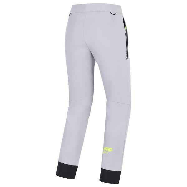 Alpinestars Aeroshell Pants Mid Gray Yellow Fluo