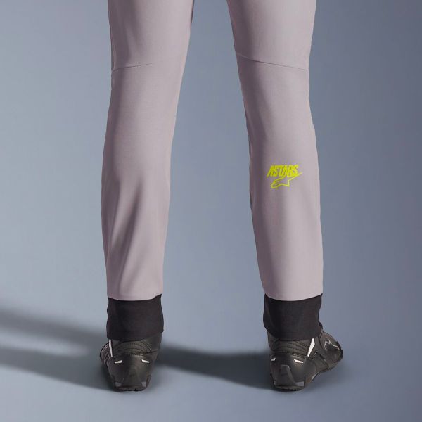 Alpinestars Aeroshell Pants Mid Gray Yellow Fluo