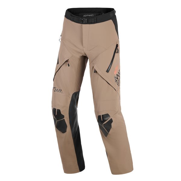 Pantalones moto Alpinestars AMT-8 Stretch Drystar XF Pants Walnut Black