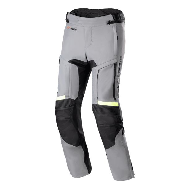 Pantalones moto Alpinestars Bogota Pro Drystar 3 Seasons Dark Gray Yellow Fluo Pants