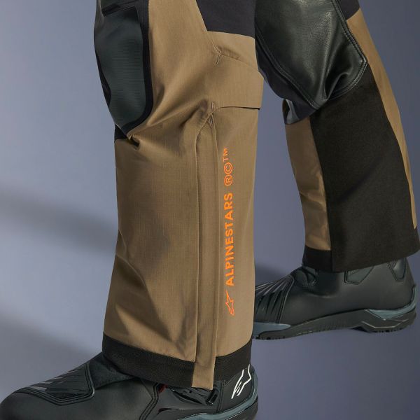 Alpinestars Halo Pro Drystar XF Laminated Pants Walnut Rust Black