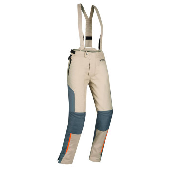 Pantalones moto Bering Lady Siberia Beige Grey Orange Pant