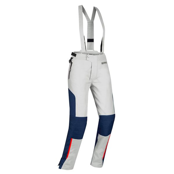 Pantalones moto Bering Lady Siberia Grey Blue Red Pant