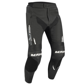 Pantalones moto Bering Snap Black White Pant