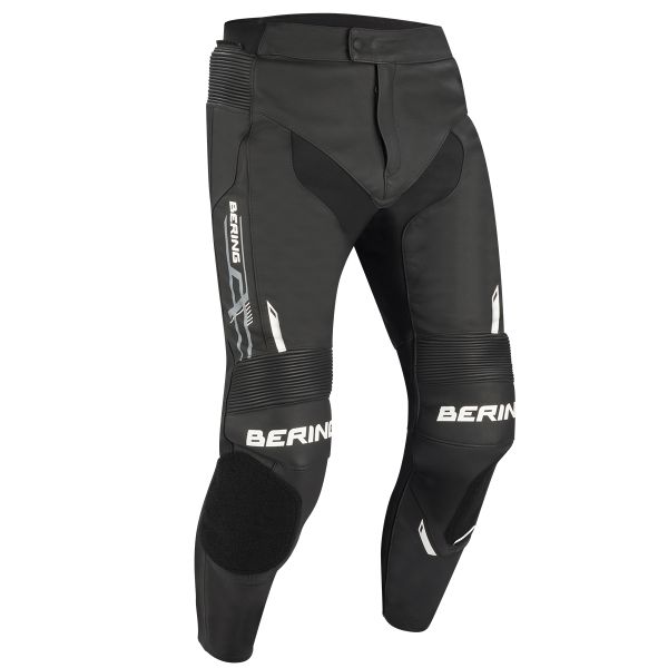 Pantalones moto Bering Snap Black White Pant Pantalones moto Bering Snap Black White Pant