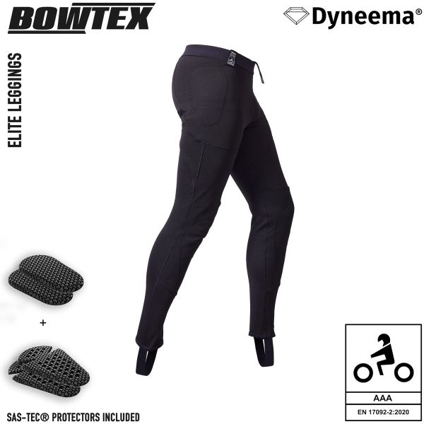 Pantalones moto Bowtex Elite Legging V2 Black