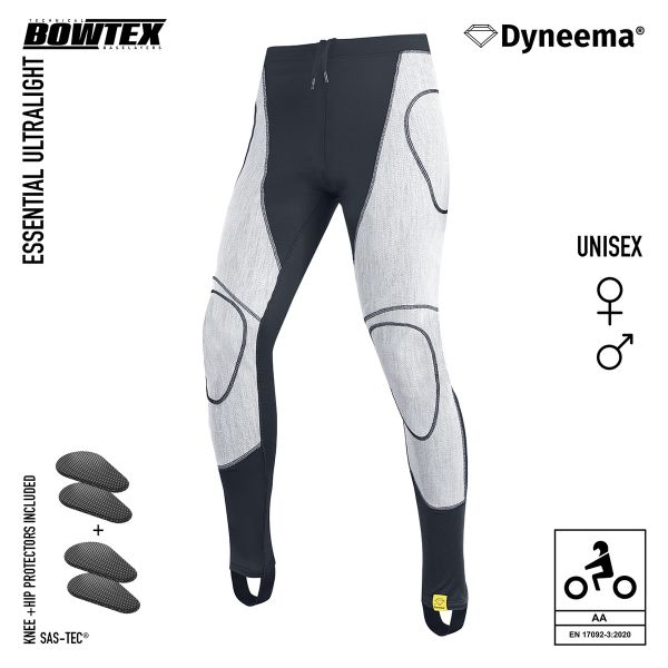 Pantalones moto Bowtex Essential Gris Ultraligero