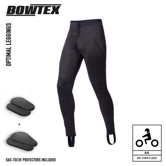 Pantalones moto Bowtex Legging Optimal Negro