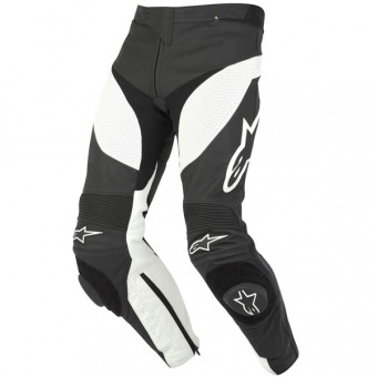 Pantalones moto Alpinestars Track Negro Blanco