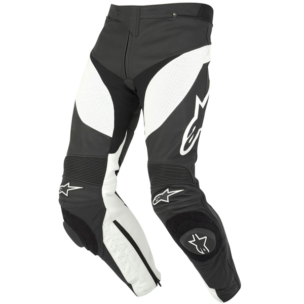 Pantalones moto Alpinestars Track Negro Blanco