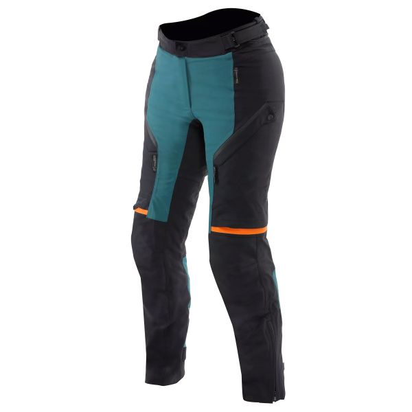 Pantalones moto Dainese Mangen Absoluteshell Pro Pants Woman Dark Sea Black