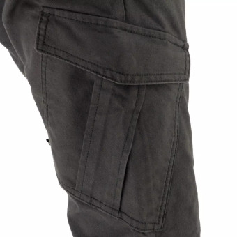 Helstons Portland Algodn Cordura Negro