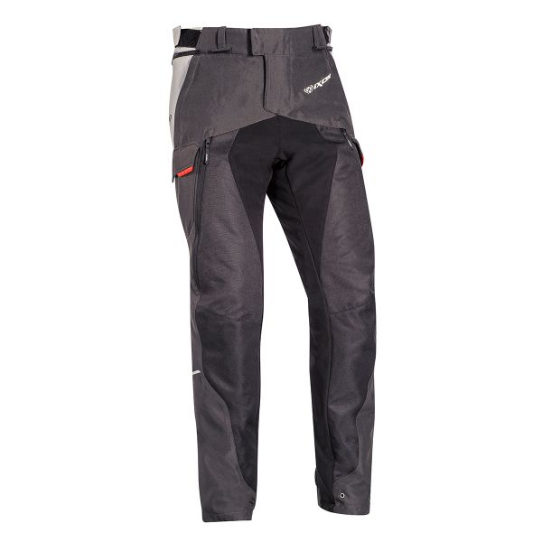 Pantalones moto Ixon Balder Pant Black Grey Red Pantalones moto Ixon Balder Pant Black Grey Red