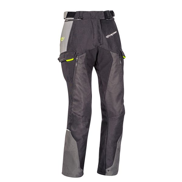 Pantalones moto Ixon Balder Pant Lady Black Grey Bright Yellow Pantalones moto Ixon Balder Pant Lady Black Grey Bright Yellow