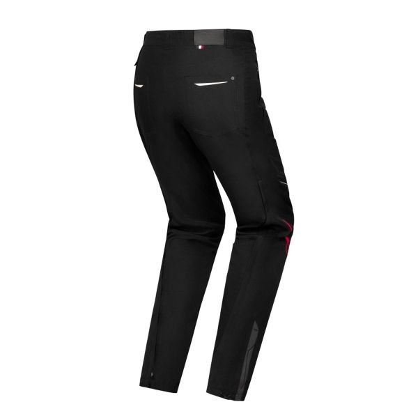 Ixon Leo Overpant Black White Bright Red