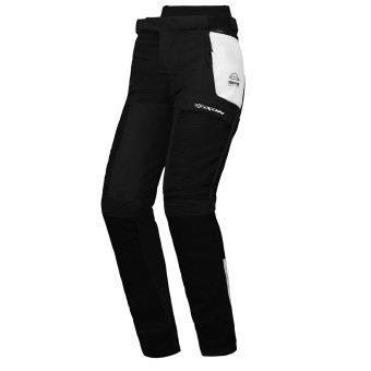Pantalones moto Ixon M-Njord Lady Pant Light Grey Blue Bright Red