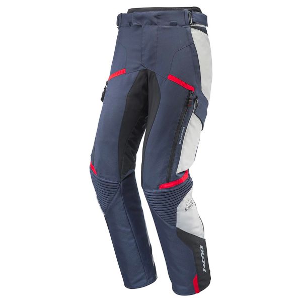 Pantalones moto Ixon Pantaln Midgard Rojo Marino