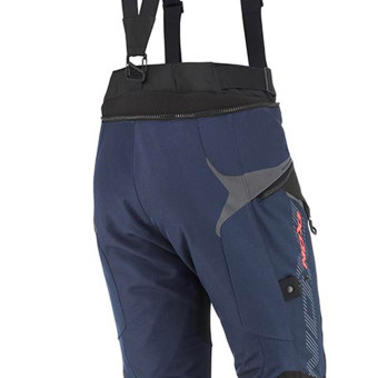 Ixon Pantaln Odin Azul Marino Negro Rojo