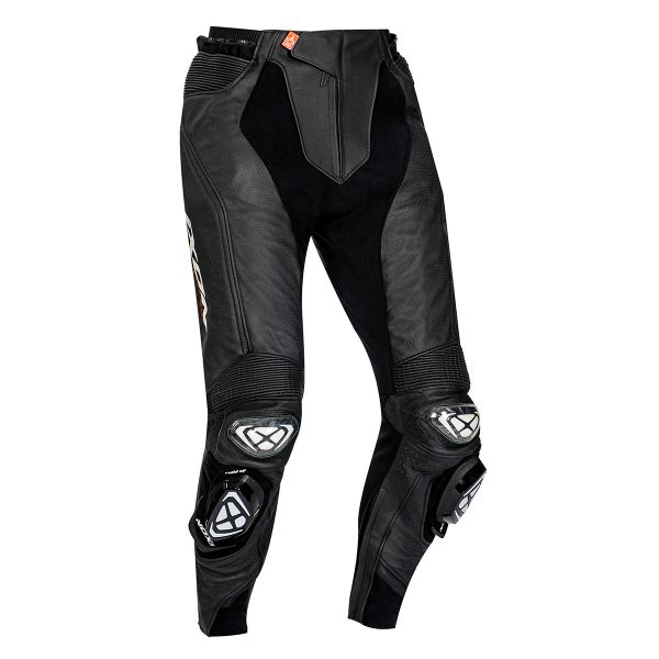 Pantalón moto Ixon Vendetta Pant Evo Black White Al Mejor Precio