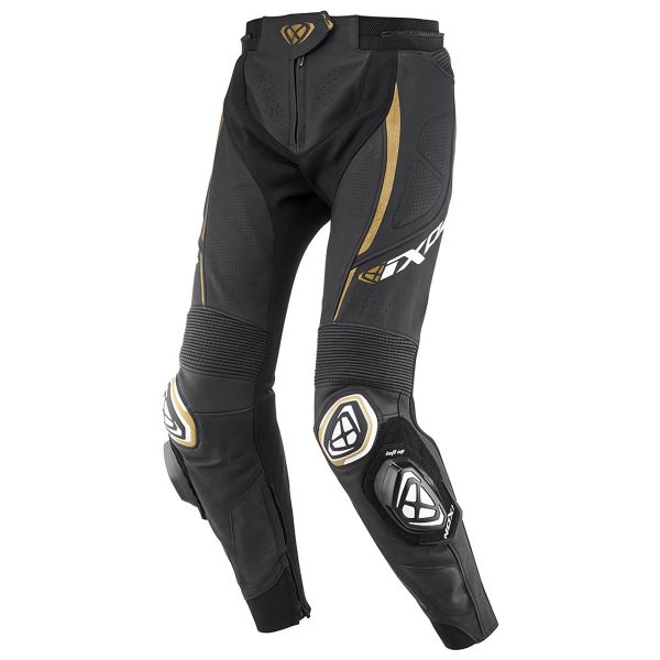 Pantalones moto Ixon Vortex 3 Pant Lady Negro Blanco Oro Pantalones moto Ixon Vortex 3 Pant Lady Negro Blanco Oro