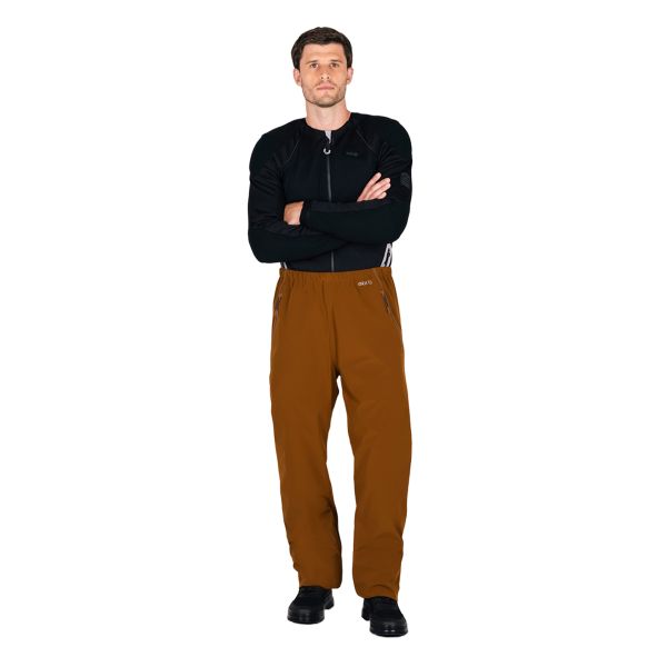 Knox Pantalones unisex Impass, color tabaco