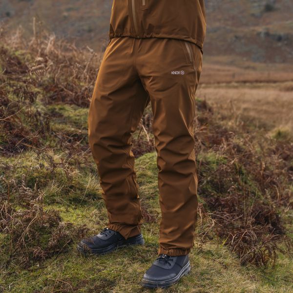 Knox Pantalones unisex Impass, color tabaco